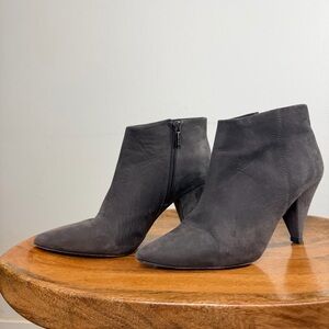 Vince Camuto Charcoal Ankle Booties